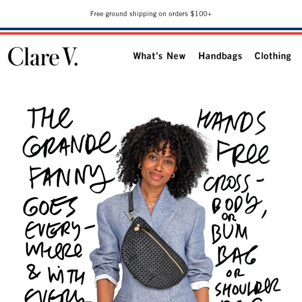 Clare V, Bags, Clare V Fanny Pack Belt Bag Nwt