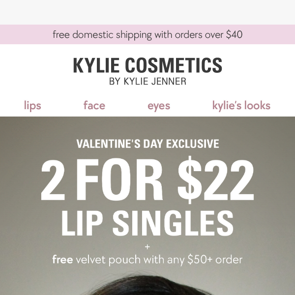 2 for $22 lip singles ends TONIGHT 💄