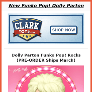 🔥 New Dolly Parton Funko Pop! Rocks