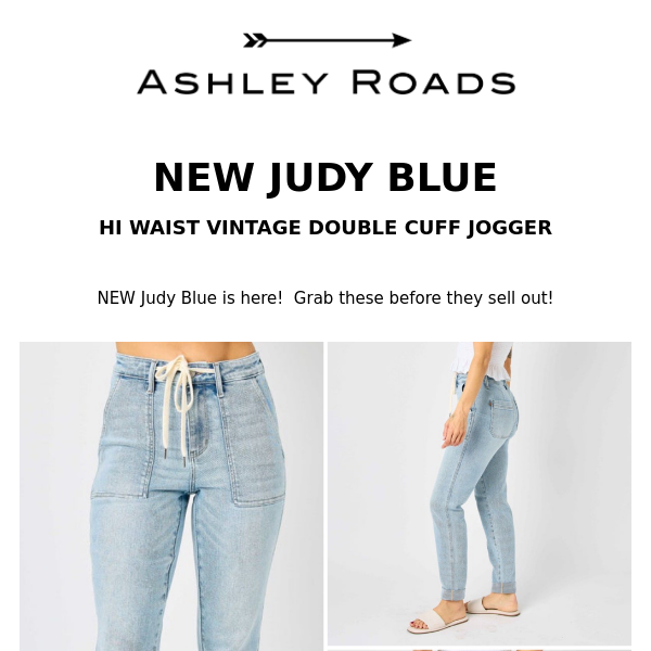 NEW JUDY BLUE ✨ VINTAGE WASH JOGGER