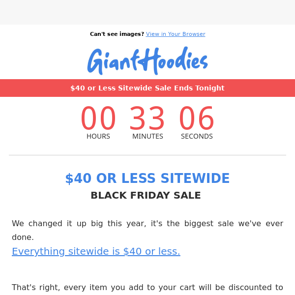 Giant Hoodies Latest Emails Sales Deals