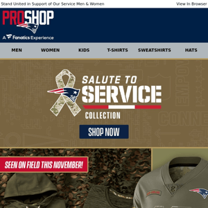 It's Here! 2022 Salute to Service Collection