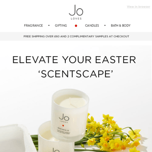 An Easter in(scent)ive to explore fragrance