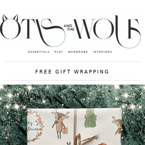 FREE Christmas Gift Wrapping With Every Order 🎁