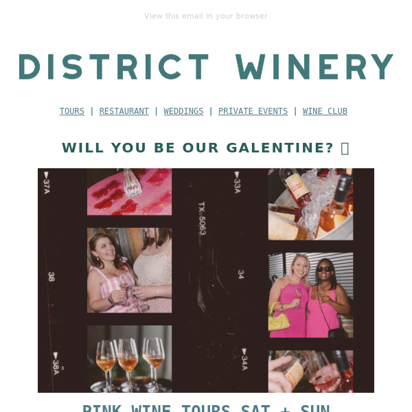 Will you be our Galentine? 💘