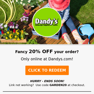 Your Order with 20% OFF!