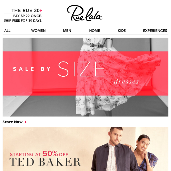 Rue La La Ted Baker Dresses to Tops Sale Up to 65% Off