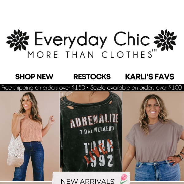 NEW NEW NEW Everyday Chic Boutique