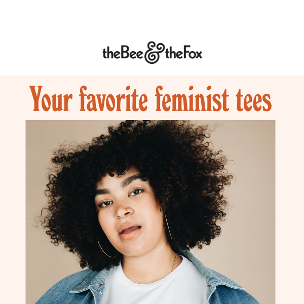 These feminist tees are back!
