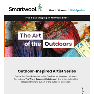 Explore the new Art of the Outdoors Collection