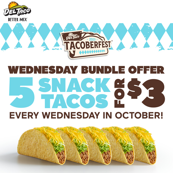 Make it a "5 taco Wednesday"! 🎃
