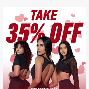 Save some love! | Take 35% Off!