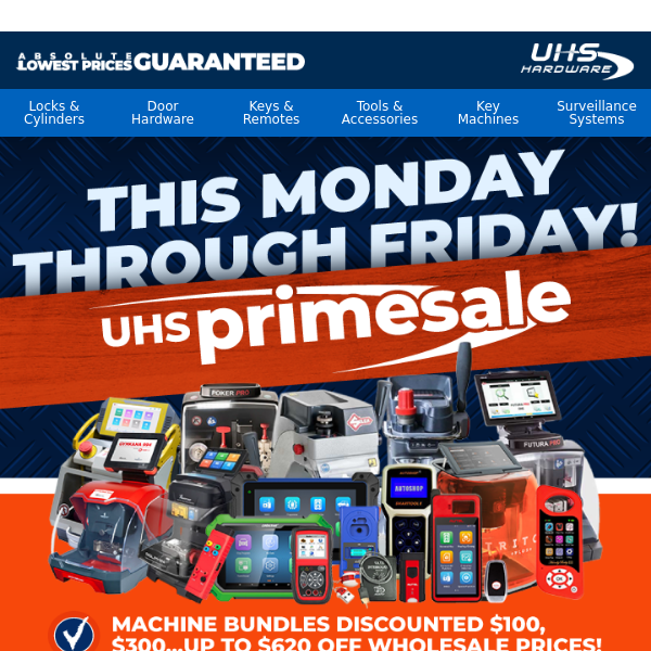 UHS Primesale Deals are HERE😃Real Discounts on the items you need.