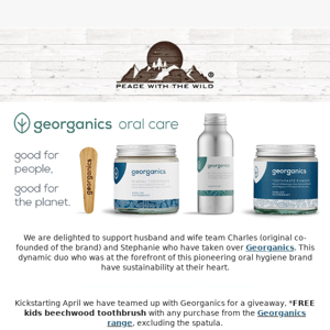Georganics Oral Care | Free Gift With Every Purchase! ✨