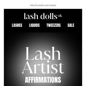 Lash Affirmations ✨