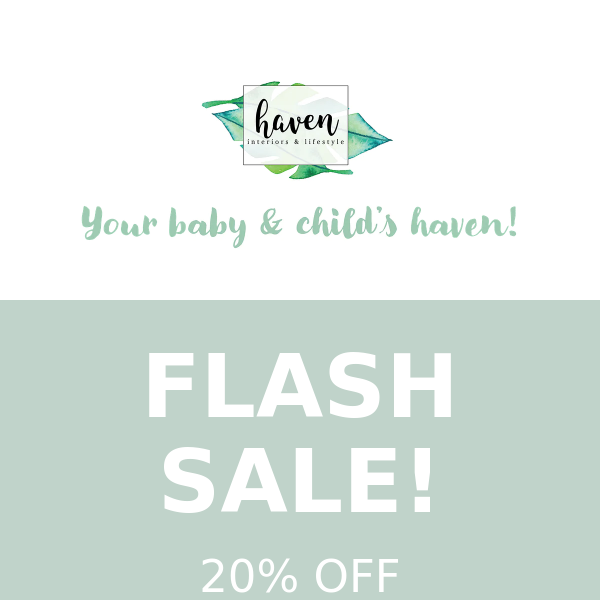 48 HOUR FLASH SALE!!