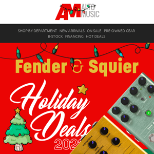 More Fender & Squier Sales, Hurry While these Deals Last! 🎸