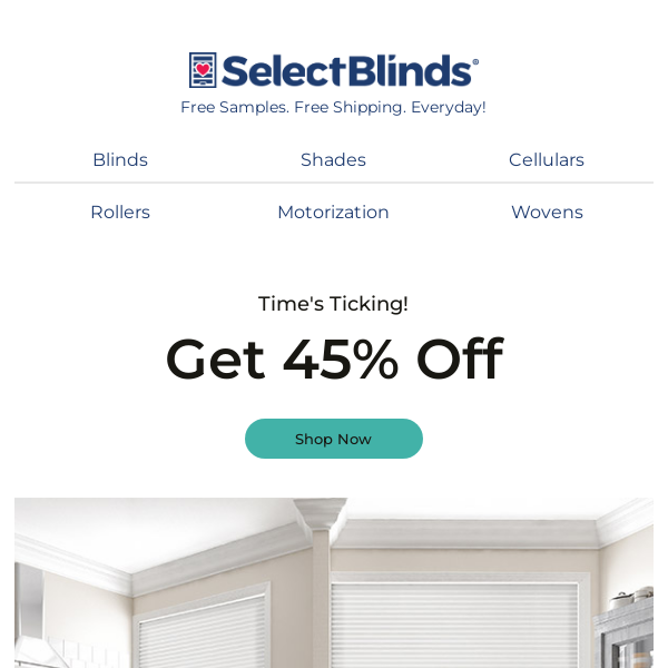 ICYMI ➡️ 50% Off ALL LEVOLOR® Products - Select Blinds