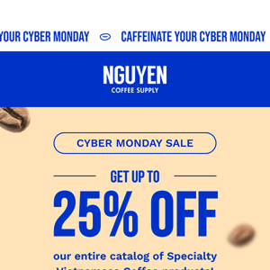 Caffeinate your Cyber Monday With Some Brew-tiful Deals!