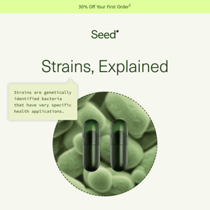 Strains, explained. 🔬