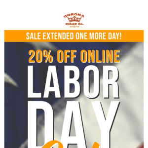 🚨 20% OFF EXTENDED! 🚨