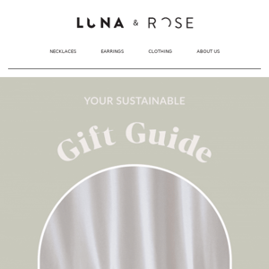 Sustainable GIFT GUIDE ✨