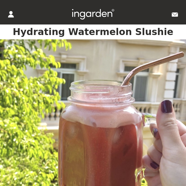 Recipe of the Week: Hydrating Watermelon Slushie🍉