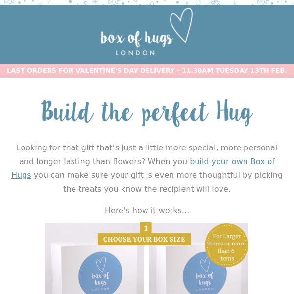 Build Your Own Box of Hugs