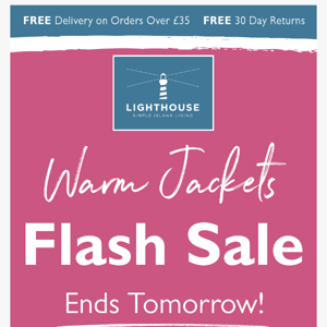 Flash Sale ENDS TOMORROW!
