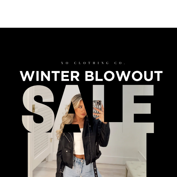 WINTER BLOWOUT SALE ❄️ 50% OFF SITE-WIDE! 🙌🏼