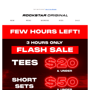 ⏰ FLASH SALE ENDING SOON ⏰ Don’t miss it! 🏃‍♂️