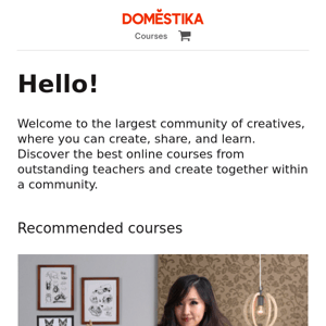 Welcome to Domestika