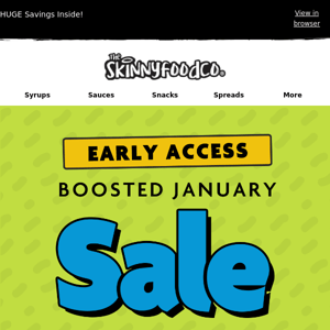 EARLY ACCESS 🤐 Boosted January Sale 🚨