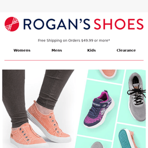 Amazing Savings on Athletic Shoes @ Rogan's!