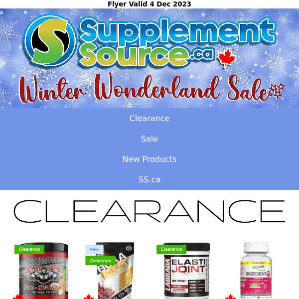 ❄️🎁 "Unwrap Your Winter Gains – Huge Savings on Supplements!"