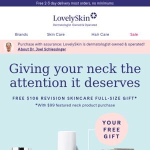 Get necks-level care with your $106 Revision Skincare Nectifirm gift