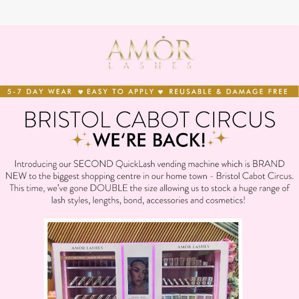 Bristol Cabot Circus we’re BACK😱🥰...