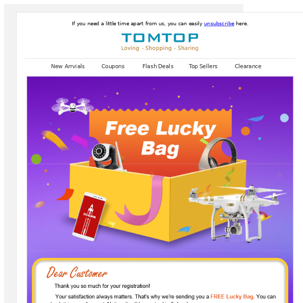 Tomtop Emails, Sales & Deals - Page 1