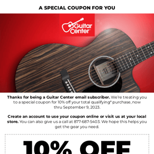 Last chance: Your 10% off coupon is waiting
