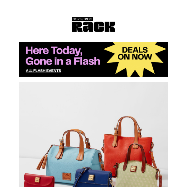 Dooney & Bourke | Trina Turk & More Up to 65% Off | Karl Lagerfeld Paris | And More!