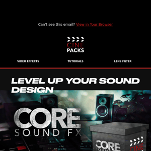 🔉 New Sound Pack Drop: Core Sound FX 🔉