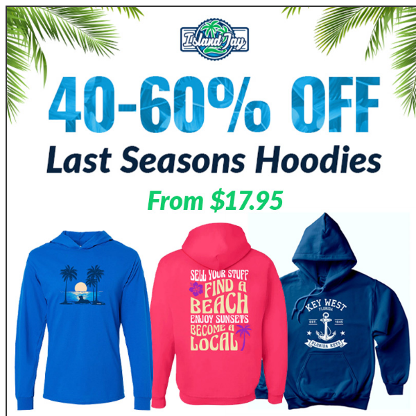 🔥 40-60% Off Beach Hoodies
