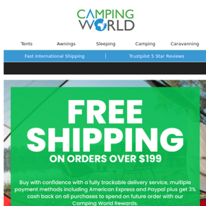 Free Shipping Over $199 | Check Out Our Best Sellers
