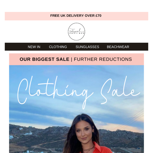 OUR BIGGEST CLOTHING SALE 😻