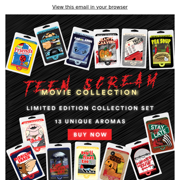 Launching Now: Teen Scream Collection!