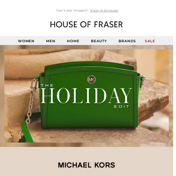 SALE: Up to 70% off Michael Kors - House Of Fraser