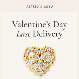 Valentine’s Day Last Delivery