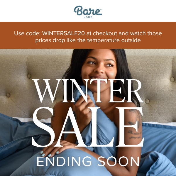 Going, Going, Gone! Only 3 Days Left to Save in Our Winter Sale!