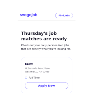 New Jobs are waiting for you