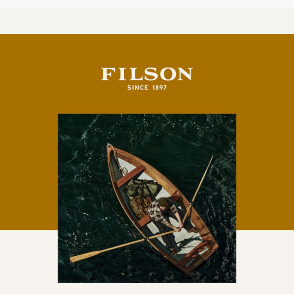 Build Your Legacy with Filson